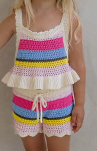 Bottoms: HAVANA STRIPE SHORTS