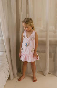 LITTLE COVE DRESS - PINK