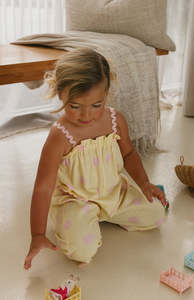 BUTTER DOT RIC RAC JUMPSUIT