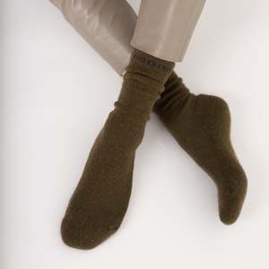 Possum Merino Wool Socks | HUKA | Military Olive