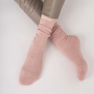 Huka: Possum Merino Wool Socks | HUKA | Rose Water
