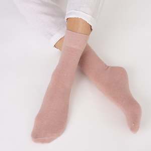 Possum Merino Wool Socks | HAMILTON | Rose Water