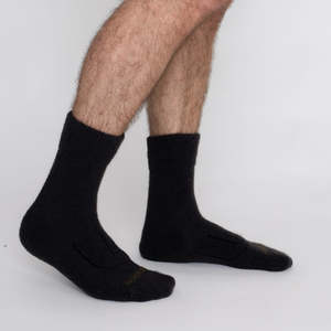 Mens: Possum Merino Wool Socks | YAN | Peat Men