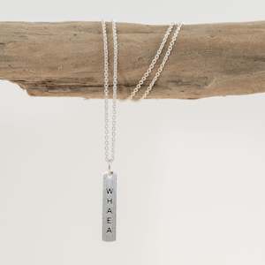 Necklaces: Whaea – Teacher – Necklace - Silver