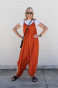 Rust Bali Jumpsuit