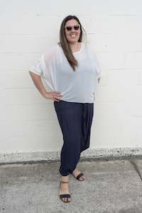 Pants Skirts: Aladdin Pants/Jumpsuit - Navy