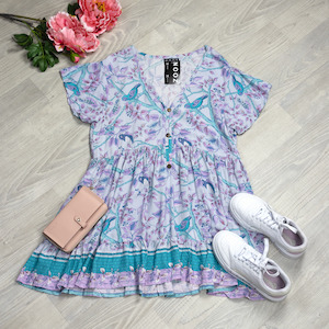 Boho Kara Tunics: Lilac Love - Boho Loose Kara Tunic