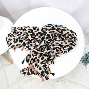 Light Animal Print Scarf