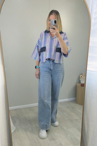 Shopyapps Product Labels Best Selling: Cropped Harley Top - Blues