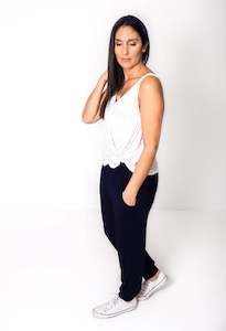 Pants Skirts: Navy - Lounge Pants