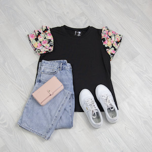 Rosie Ruffle Sleeve Top