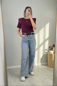 Lainey Tee - Plum