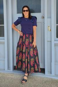 Lainey Tee - Navy