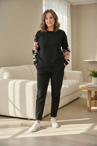 Floral Sleeve Odette Top
