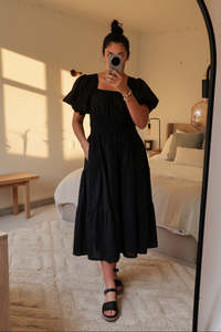 Dresses: Sofia Maxi - Black