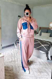 Zip Ups: Light Pink - Rylee Hooded Zip Up