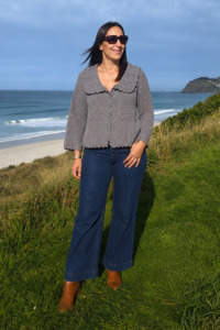 Lucia Knit Cardi - Grey
