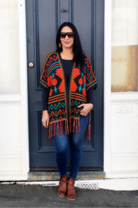 All Nooz Cardis: Bright Kilim Cardi