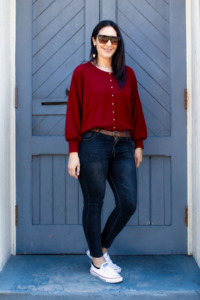 All Nooz Cardis: Burberry - Cara Button up Cardi