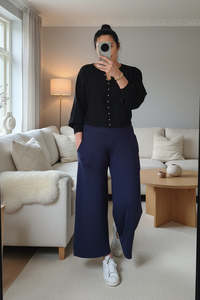 Pants Skirts: Navy - Lounge Culottes