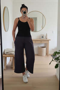 Pants Skirts: Grey - Lounge Culottes