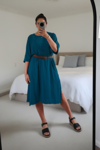Dresses: Teal - Long Beatrice Tunic