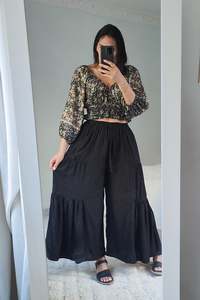 All: Island Days Culotte - Black