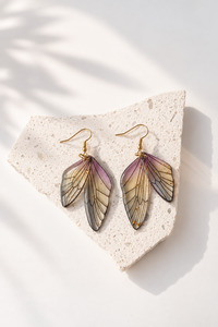 All: Ethereal - Butterfly Resin Earrings