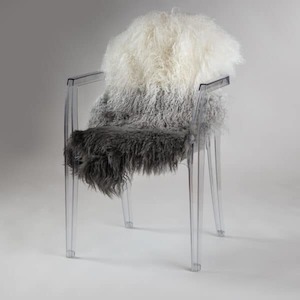 Products: Tibetan Sheepskin - Smoke Ombre - Noozi