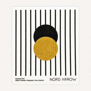 Frontpage: Two Moons - Mustard/Black