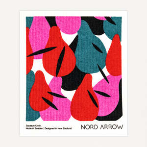 Frontpage: Pretty Pears - Red/Pink