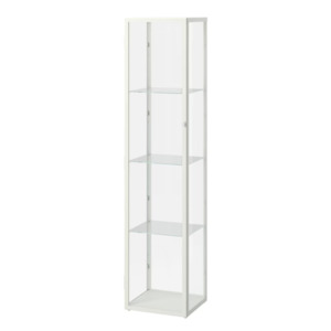 Indoor Gardens: Ikea Blåliden Glass-Door Cabinet, White, 35x32x151cm