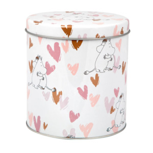 Kitchenware: Moomin Round Coffee Tin, Love