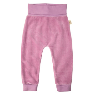 Baby Clothing: Aaro Velvet Baby Trousers, Lilac
