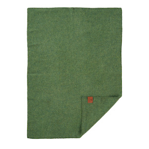 Klippan True 100% Wool Baby Blanket, Green