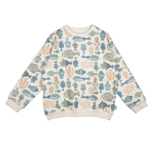 Kids Clohing 92 122cm: Fishes Kids Sweatshirt