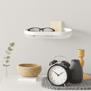 Home Office: Ikea Dronjons Metal Wall Shelf