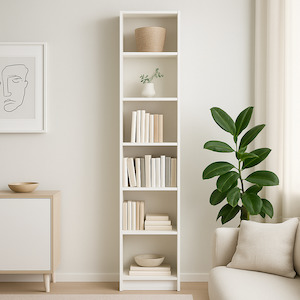 Ikea Billy Bookcase Range: Ikea Billy Bookcase, 40x28x202cm, White