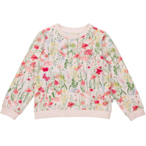 Kids Clohing 92 122cm: Ma-ia Meadow Kids' Sweatshirt, Multi Pink