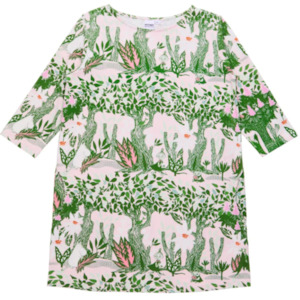 Moomin Hilda Women's Tunic Spring Chestnut, Rose-Green