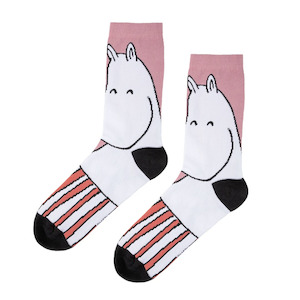 Moominmamma Adults Socks, Rose