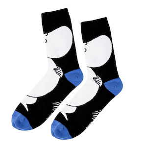 Adult Clothing Socks: Moomintroll Adults Socks, Navy