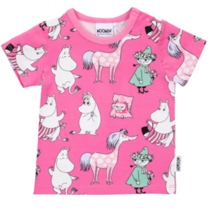 Moomin Girl Gang Baby T-Shirt, Pink