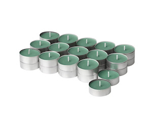 Ikea: Ikea Hedersam Tea Light Candle, 30-Pack, Fresh Grass