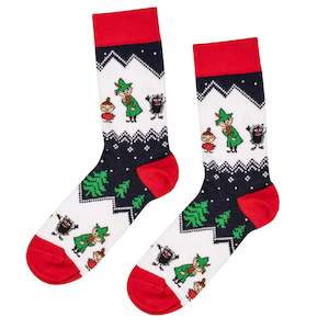 Moomin Adults Socks, Mountain Range