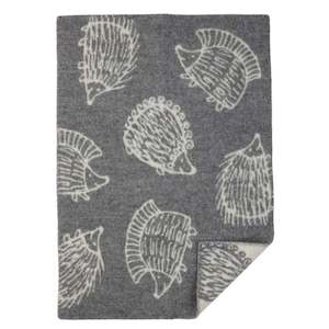 Baby Shower New Baby Gift Guide: Klippan Premium Iggy Piggy Punky Wool Baby Blanket, 65x90cm