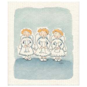 Dishcloths Brushes: 100% Biodegradable Dishcloth, Angels