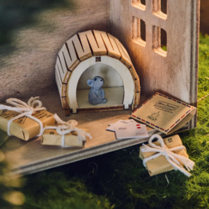 Miniature Christmas Mouse set