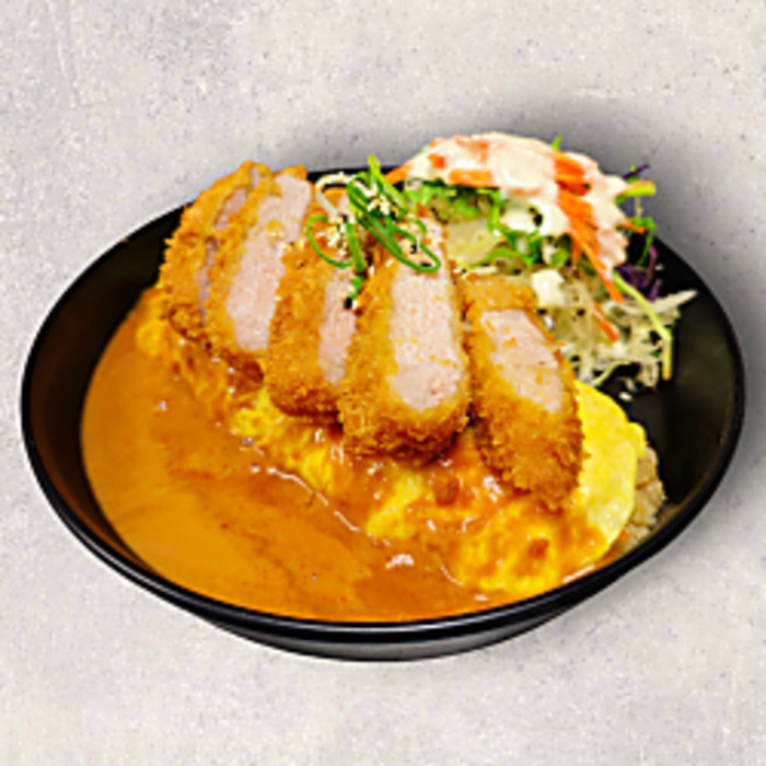 ★ O4. Pork Katsu Omurice