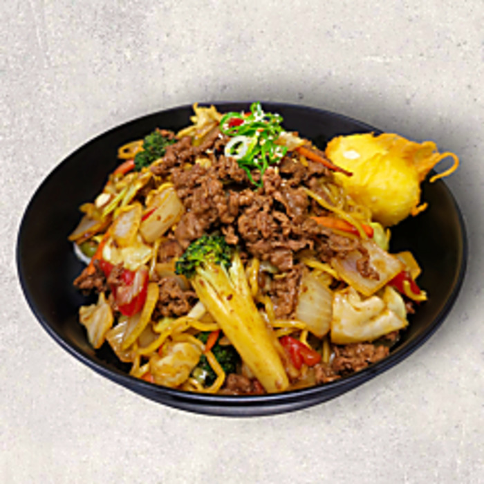 Products: ★ B4. Teriyaki Beef Yaki Soba